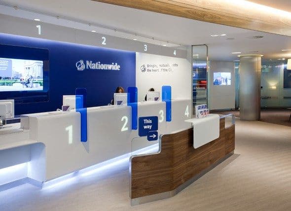 Modern Banking Lobby