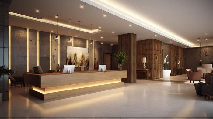 Luxury Hotel Reception